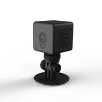 Caméra de sécurité sans fil compacte Acmell Cube 1080P avec vision nocturne et microphone pour application intérieure et réseau