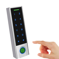 Kit de verrouillage sans fil à télécommande 433 Mhz, clavier biométrique RFID, contrôle d'accès par empreinte digitale, installation facile