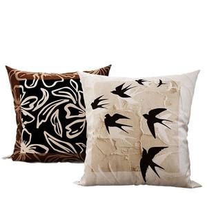 Coussin de dossier de luxe haut de gamme français avec coussin de lit en tissu <span class=keywords><strong>pour</strong></span> canapé et salon - Product Image 1