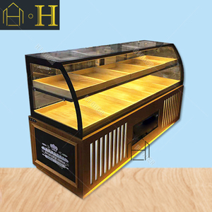 <span class=keywords><strong>New</strong></span> arrivals Chất lượng cao Glass Showcase bánh hiển thị truy cập Tủ bánh trên bán - Product Image 6