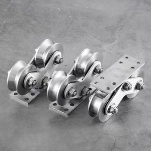Roue Omni universelle en inox 304 type U/V/H <span class=keywords><strong>pour</strong></span> <span class=keywords><strong>portail</strong></span> <span class=keywords><strong>coulissant</strong></span> - Product Image 1