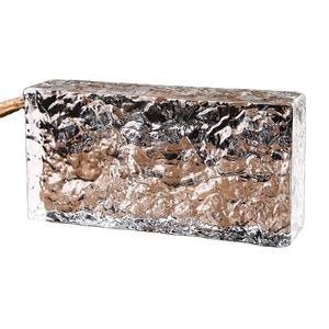 Ladrillo de Vidrio Cúbico Multicolor de Curva Suave de Alta Calidad, Venta Directa de Fábrica, Decorativo para Cocina, Baño, Taller y Exteriores - Product Image 1