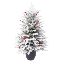 Arbre artificiel en pin de Norfolk en pot, écologique, réaliste, faux, verdure de Noël d'extérieur, table, cheminée, entrée, vacances
