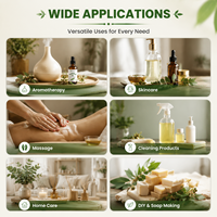Huile Essentielle Pure d'Eucalyptus Citronné Naturel en Gros, Spray Rafraîchissant pour Ambiance avec Base d'Odeur Fraîche