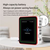 Analyseur d'air intelligent ZN-MT32 avec journal de données exportable, connectivité Wi-Fi et détection précise du HCHO pour une évaluation fiable