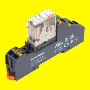 Shenler RFT1CO012L + SRU05-ST Giao Diện Mỏng Micro Mini Relay Rơle Trạng Thái Rắn Điện Từ Tiếp Điểm Phổ Quát 250A 500VDC
