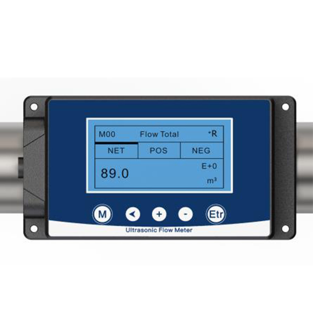 HLS DN15-DN40 Universal Small Pipe Clamp on Ultrasonic Flow Meter Flowmeter