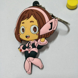 Llavero de PVC Suave de Doble Cara con 7 Diseños para los Fans del <span class=keywords><strong>Anime</strong></span> <span class=keywords><strong>My</strong></span> <span class=keywords><strong>Hero</strong></span> Academia, Ideal como Regalo - Product Image 5