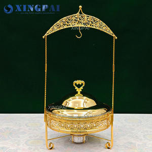 XINGPAI Hotel Restaurante Utensilios de cocina Accesorios <span class=keywords><strong>Comida</strong></span> Buffet Calentador Catering Chafer Platos en <span class=keywords><strong>precio</strong></span> razonable Suministros de hotel - Product Image 6