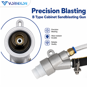 Pistolet de <span class=keywords><strong>sablage</strong></span> manuel compact sans poussière pour cabine de <span class=keywords><strong>sablage</strong></span> humide, machine de <span class=keywords><strong>sablage</strong></span>, sablateurs - Product Image 1