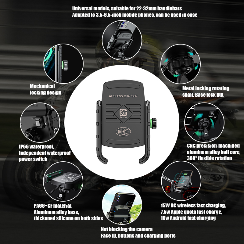 WIRELESS PHONE HOLDER M9 - Photo 4
