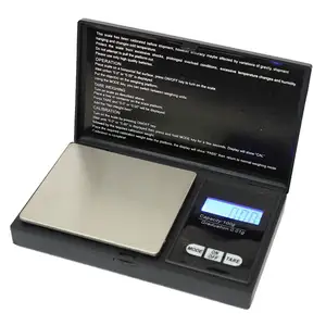 Schmuck Mini-edelstahl elektronische Waage 100 g 500 g 0,01 g digitale Taschenwaage Balance tragbare Taschengewicht-Kräuterwaage