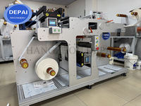 Machine de fabrication d'étiquettes multicouches, ligne de production d'étiquettes adhésives recto-verso pour livrets