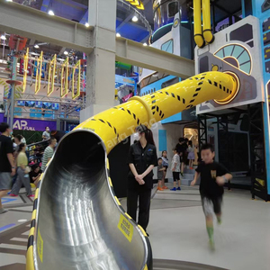 Trampolines Comerciales Personalizados Profesionalmente para Interiores, para Adultos, Emocionantes Aventuras con Toboganes de Gran Altura - Product Image 6