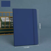 Carnet de notes de couleur unie personnalisé OEM d'usine avec bande élastique, format A5, cadeau promotionnel d'entreprise, bloc-notes