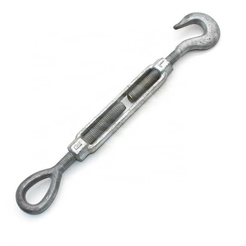 Tenditore malleabile di tipo commerciale Hardware Rigging Hook Eye costruzione tenditore