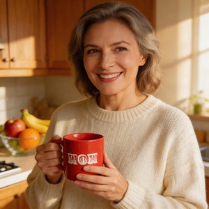 Taza <span class=keywords><strong>de</strong></span> Cerámica Esmaltada <span class=keywords><strong>de</strong></span> 11 oz, Diseño Novedoso, Taza <span class=keywords><strong>de</strong></span> Café HARVIT HY113-MC005, Artículos <span class=keywords><strong>de</strong></span> Cerámica para el Hogar y Jardín, Uso Diario - Product Image 6