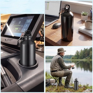 Custom Logo Recycled Aluminum <b>Water</b> <b>Bottle</b> Single-Walled 500ml/<b>750ml</b>/1000ml Sports <b>Water</b> <b>Bottle</b> Lid Screw Cap Adults - Product Image 5
