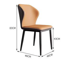 Conjunto de Mesa y Sillas de Comedor de Piedra Sinterizada Nórdica, Moderno, Simple, Rectangular, para Cafetería y Restaurante - Product Image 6