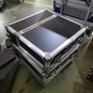 Kkmark Sản Xuất Xách Tay 2 Trong 1 Màu Đen 19 "Rack Núi 3U 4U Elevision <span class=keywords><strong>Studio</strong></span> Pro HD Sản Xuất <span class=keywords><strong>Mixer</strong></span> Trường Hợp Chuyến Bay - Product Image 6