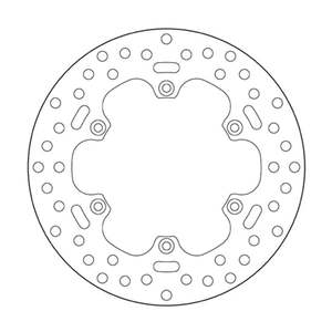 Disque de frein arrière Brembo Serie Oro Gas Gas EC-F 250 21-25 - Product Image 1