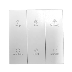 Ventilador Calefactor de Techo Integrado, Moderno, Cuadrado, Fácil de Instalar, Ventilador Calefactor Eléctrico <span class=keywords><strong>para</strong></span> <span class=keywords><strong>Baño</strong></span> con Luz LED - Product Image 4
