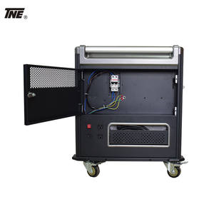 Carrinho de Carregamento <span class=keywords><strong>USB</strong></span> Tipo C da Marca SY para 26 Dispositivos, Equipamento Educacional para Uso Escolar, Laptop e Tablet - W710x D620 X H850mm - Product Image 4