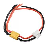 Connecteurs USB mâles banane XT30U-M à courant élevé, étanches IP67, pour batteries d'avionique, avec câble d'extension de 10 cm et boîtier en nylon