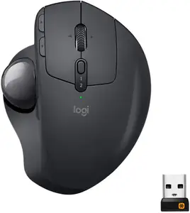 Logitech MX Ergo kablosuz Trackball fare ayarlanabilir ergonomik tasarım kablosuz fare