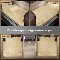 Tapetes Premium para Auto Ranger, Antideslizantes, Impermeables, de Cuero, Juego Completo de 3 Piezas, Ajuste Universal, Fácil de Limpiar, Protección Interior del Vehículo