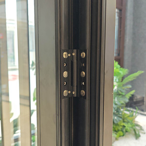 Puerta Corredera Invisible Moderna de Acero Inoxidable con Malla de Diamante, Plegable, con Cerradura, Antirrobo, a Prueba de Mascotas y Mosquitos - Product Image 2