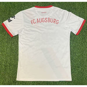 Özel Augsburg FC Erkek Nefes Alabilen File Kumaş Futbol Forması Antibakteriyel Özellikli Spor Takımı - Product Image 5