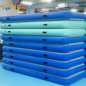 Tapis <span class=keywords><strong>de</strong></span> gymnastique gonflable DWF Drop Stitch pour entraînement à domicile, gymnastique, cheerleading, certifié CE, vente en gros - Product Image 3