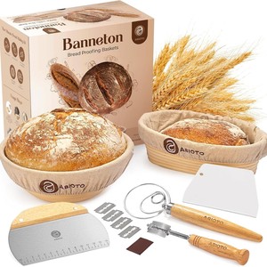 Set di Cestello in <span class=keywords><strong>Ceramica</strong></span> per Cuocere il Pane e Coltello per Modellare, Resistente al Forno e Lavabile in Lavastoviglie, Vendita all'Ingrosso - Product Image 1