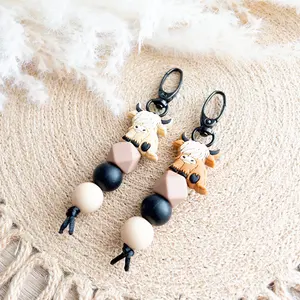 Wholesale beaded animal keychain patterns With Eye-Catching