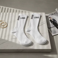 Chaussettes de sport de haute qualité pour équipes, personnalisables avec logo imprimé numériquement, fines, pour jeunes, chaussettes de compression Coolmax pour le cyclisme