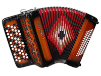 YW672-B 62 touches, 60BS perroquet bouton accordéon, accordéons