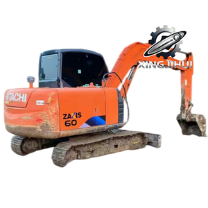 Hitachi Zaxis60 Used Excavator Second-Hand Japan Brand 6 Ton <b>Small</b> Rubber Tracked Motor Engine 2022 Model 0.3m <b>Bucket</b> Capacity - Product Image 1