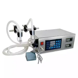 Ekonomik tip yarı otomatik masaüstü dijital sıvı dolum makinesi sıvı dağıtıcı