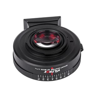 อะแดปเตอร์ Viltrox NF-M43X 0.71X MF Speed Booster สำหรับเลนส์ D ต่อกับ M43 พร้อมรูรับแสง F-8 โครงสร้างอะลูมิเนียม สำหรับกล้องดิจิตอล - Product Image 3