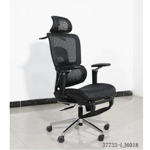 High Back Mesh <b>Office</b> <b>Chair</b> Ergonomic <b>Swivel</b> Computer <b>Chair</b> with Headrest Adjustable Armrest Tilt 37733-LJ-6018 - Product Image 1