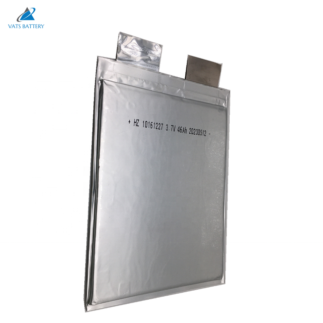 Lithium Polymer Battery 10161227 46Ah 3.7V Li-ion Pouch Cell 800 Cycles for Electric Vehicles Bicycles Scooters