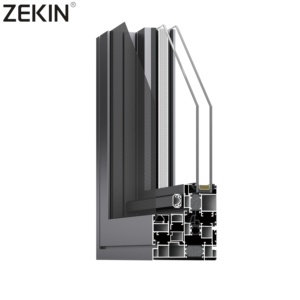 <span class=keywords><strong>Finestre</strong></span> a Battente ZEKIN Resistenti agli Uragani, Casa Passiva, Doppio o Triplo Vetro, Alluminio Isolante Termico a Taglio Termico - Product Image 1