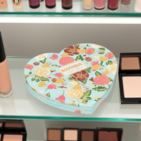 Boîte d'emballage imperméable multicolore pour palette de fards à paupières, fards à paupières longue tenue, effet métallique, pailleté, mat, satiné, blush