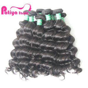 Envío Directo de artículos superventas cabello peruano teje al por mayor de onda Natural virgen Remy paquetes de cabello humano húmedo y ondulado - Product Image 1