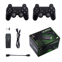 Console de Jeu Rétro Mini U-Box TV M8 Sans Fil pour Lecteur Vidéo HD MP4, Extension Carte TF, Arcade PS1