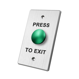 Nhôm Mái Vòm Kim Loại Chuyển Đổi Không Thấm Nước Đẩy Nút Chuyển Đổi Màu Xanh Lá Cây Nấm Exit Nút - Product Image 1