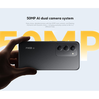 POCO M8s 5G Versi Global CPU Snapdragon ®   Platform Seluler 6s Gen 3 Layar DotDisplay FHD+ 6,9 inci Baterai 7000mAh (typ) Xiaomi HyperOS 2