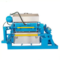 Alvéoles de grand-tonnage 88 plateau d'oeufs faisant la machine plateau d'oeufs de machine avec le modèle de moulage de pulpe