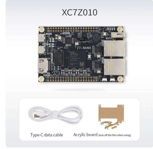 Microphase Z7-Nano Xilinx FPGA Development Board ZYNQ 7020/7010